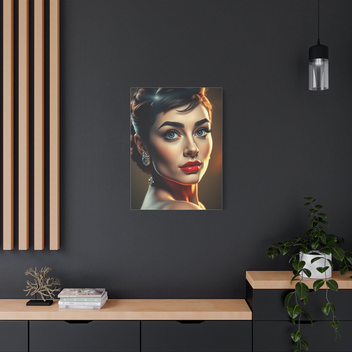 Vision Audrey Hepburn Art Art Wall Art & Canvas Print