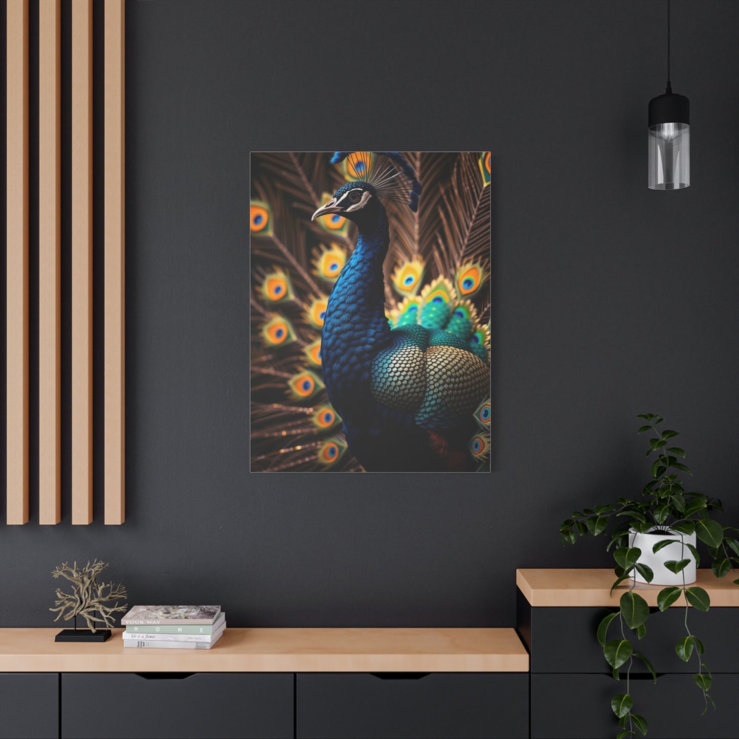 Masterpiece Peacock Art Vision Wall Art & Canvas Print