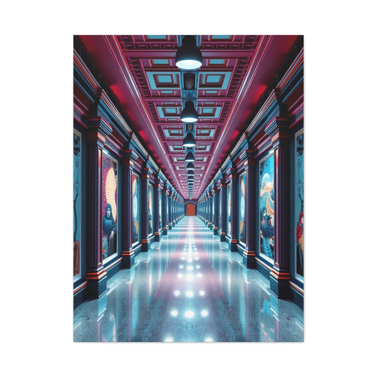 Vision Hallway Art Art Wall Art & Canvas Print