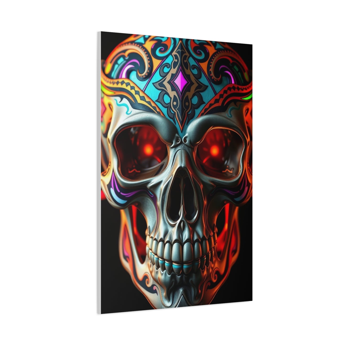 Hypnotic Bone Reverberation Wall Art & Canvas Print