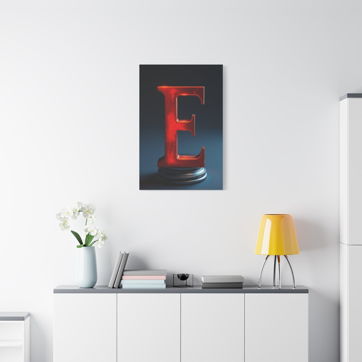 Vision The Letter E - Art Art Wall Art & Canvas Print