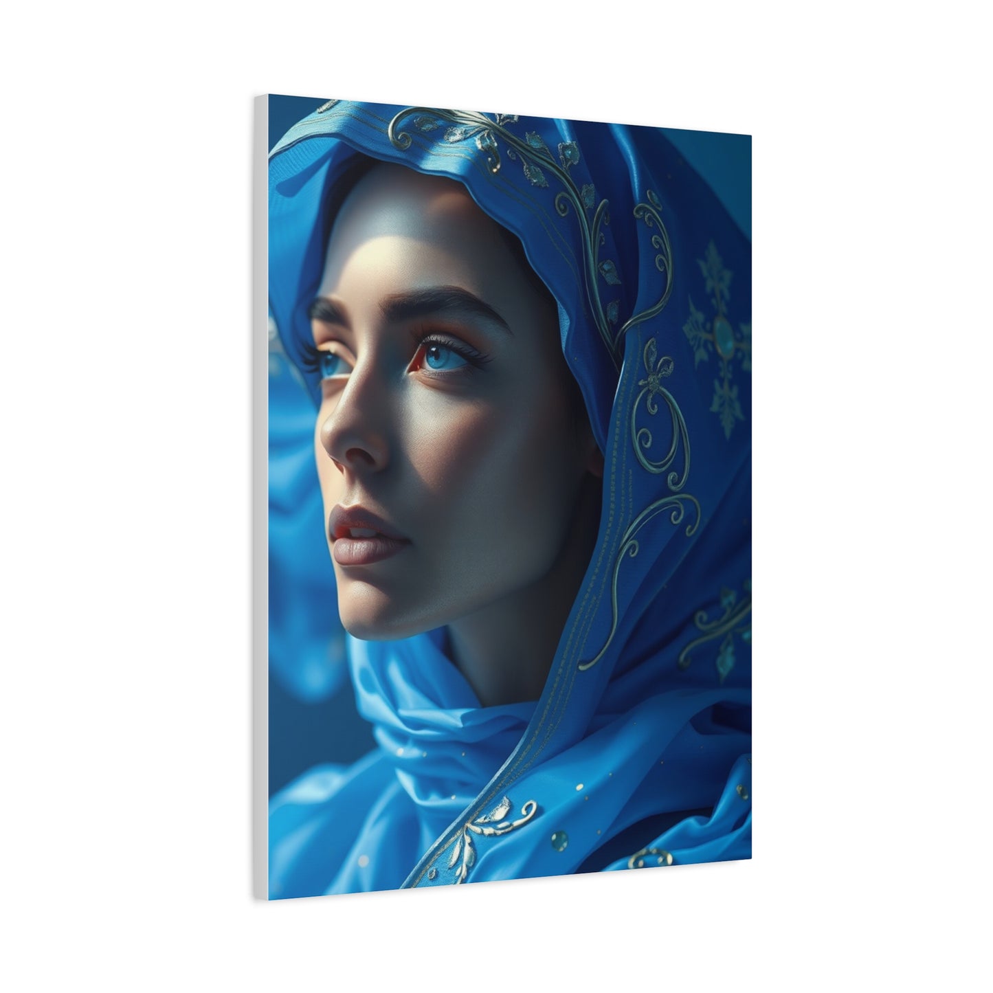 Elite Blue & Gold Art Vision Wall Art & Canvas Print