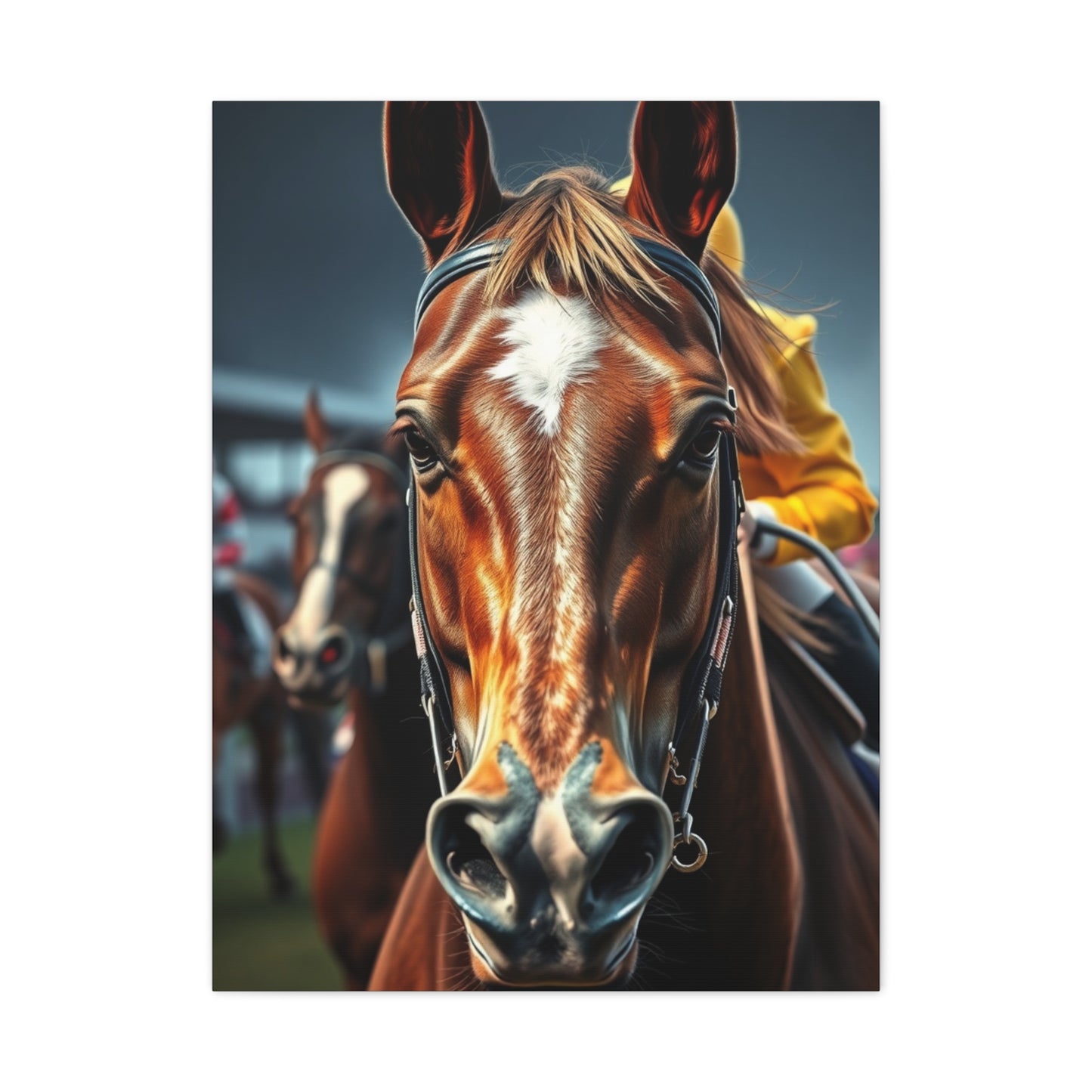 Vision Horse Racing Art Art Wall Art & Canvas Print