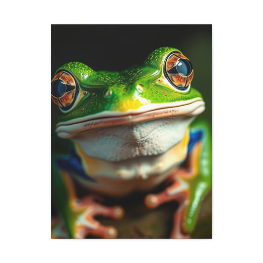 Frog Art Luxury Canvas Wall Art & Canvas Print
