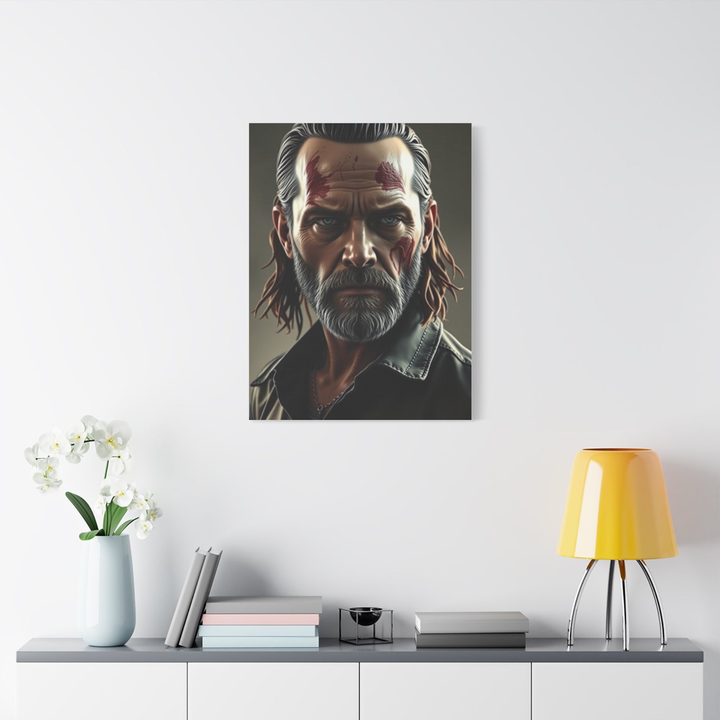 Masterpiece The Walking Dead Characters Art Vision Wall Art & Canvas Print