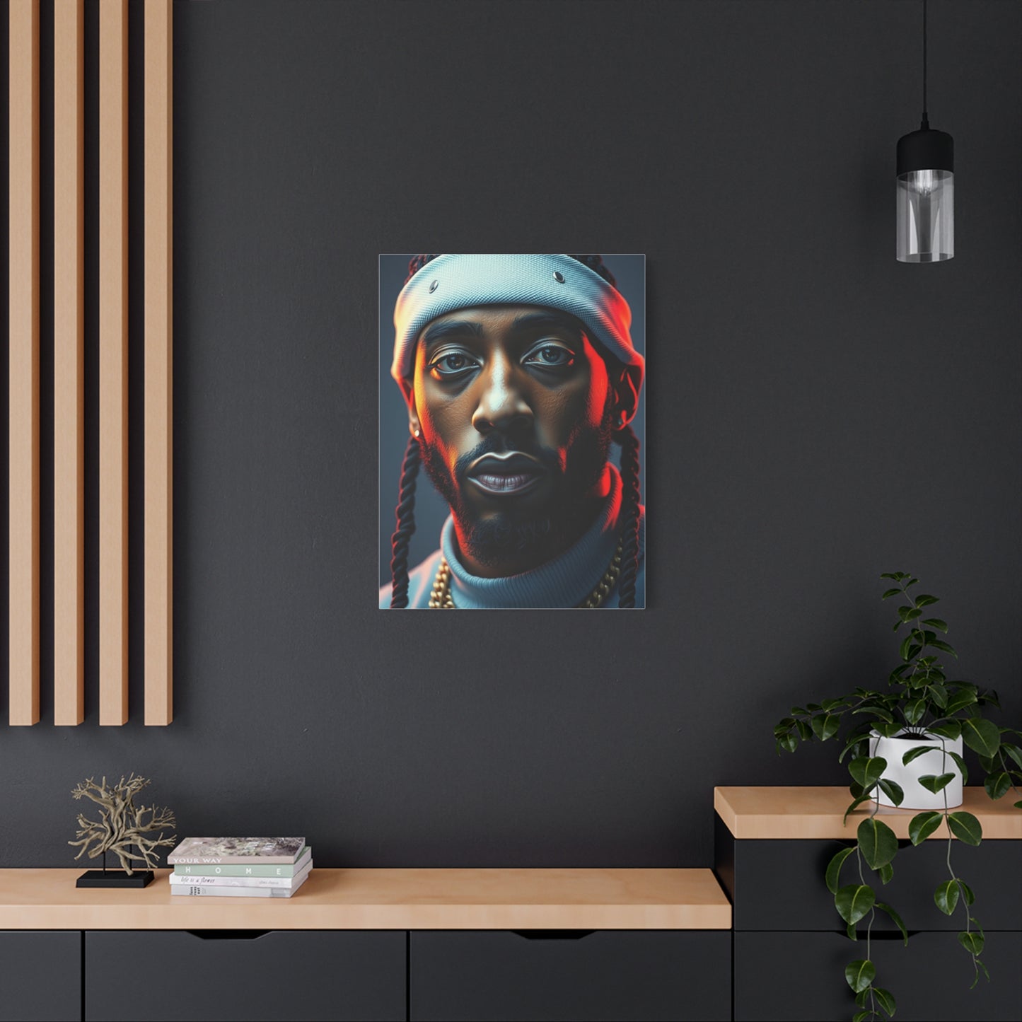Hussle Legacy Tapestry wall art & canvas print