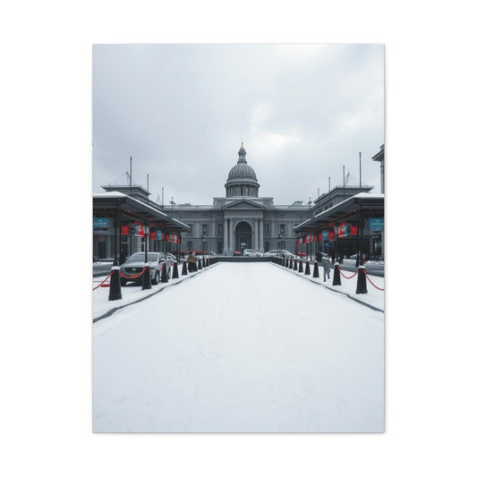 Gray & White Art Refined Canvas Wall Art & Canvas Print