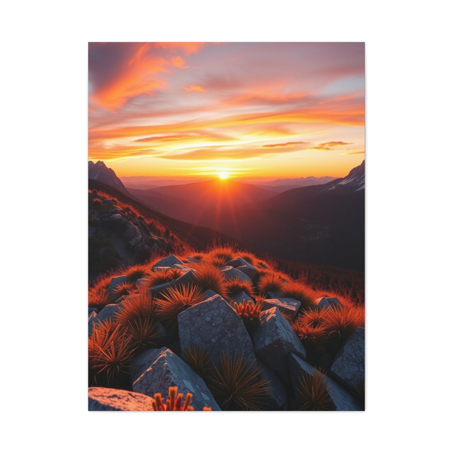 Aurora & Twilight: Pinnacle Panorama Wall Art & Canvas Print