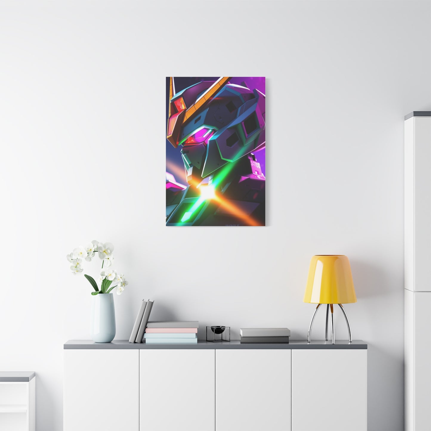 Gundam Art Refined Canvas Wall Art & Canvas Print