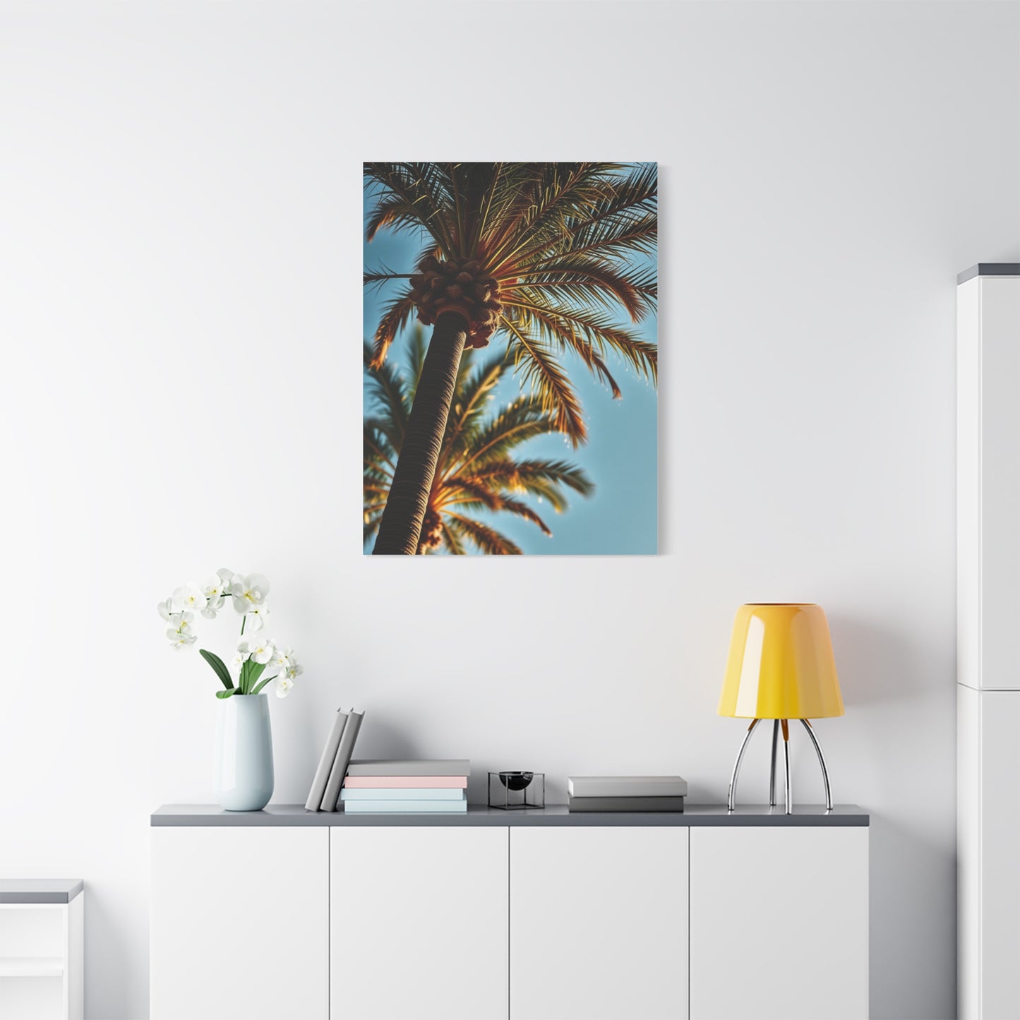 Majestic Palms Artwork Wall Art & Canvas Print