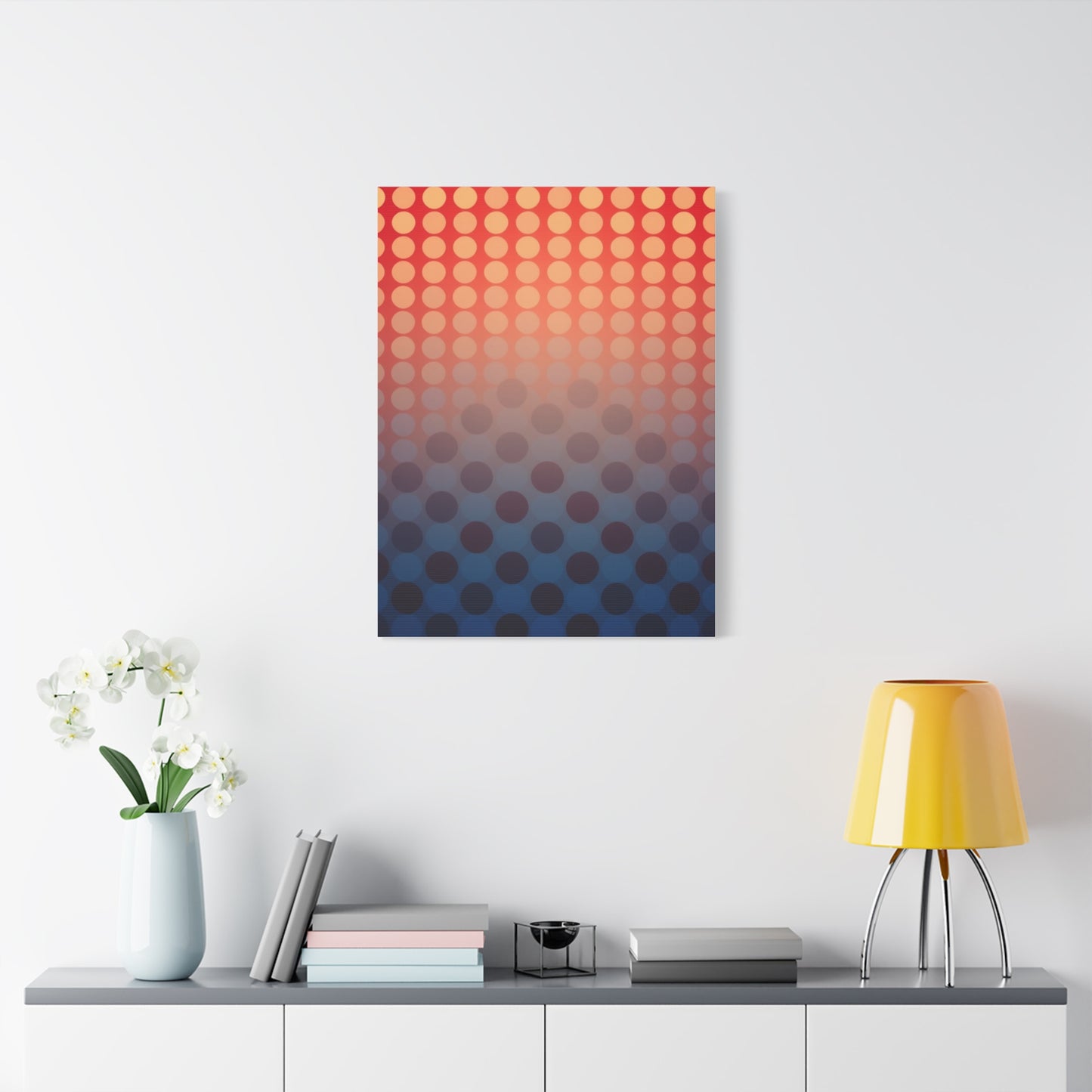 Supreme Polka Dot Pattern Art Collection Wall Art & Canvas Print