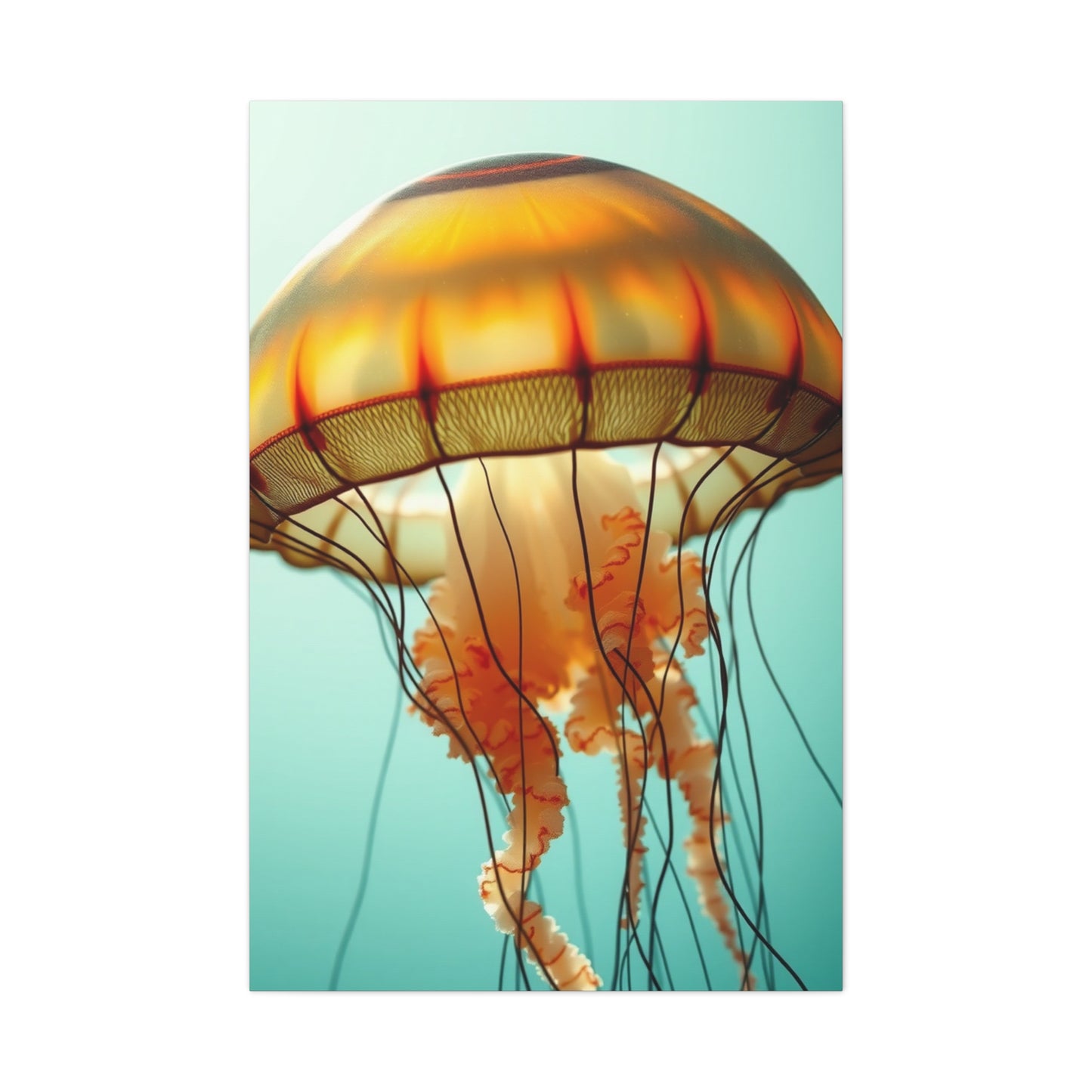 Vision Jellyfish Art Art Wall Art & Canvas Print