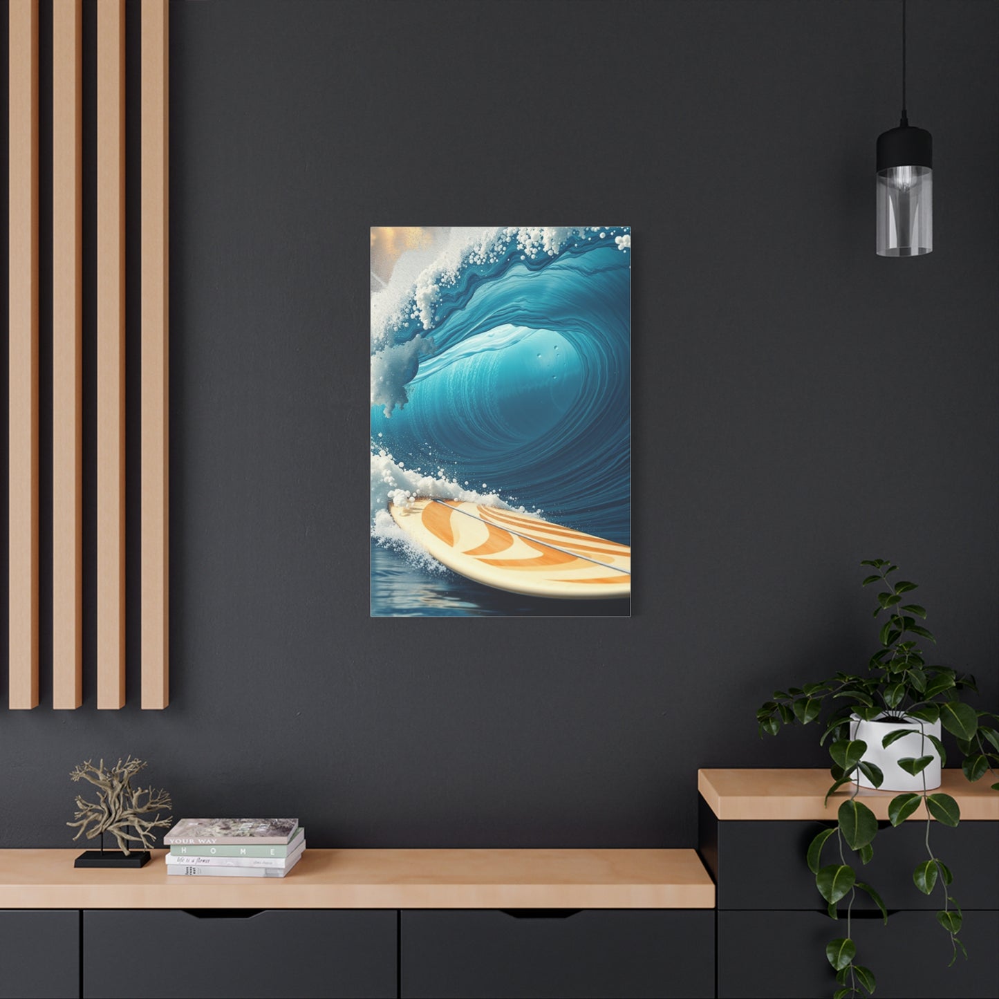 Aquatic Elysium Canvas Wall Art & Canvas Print