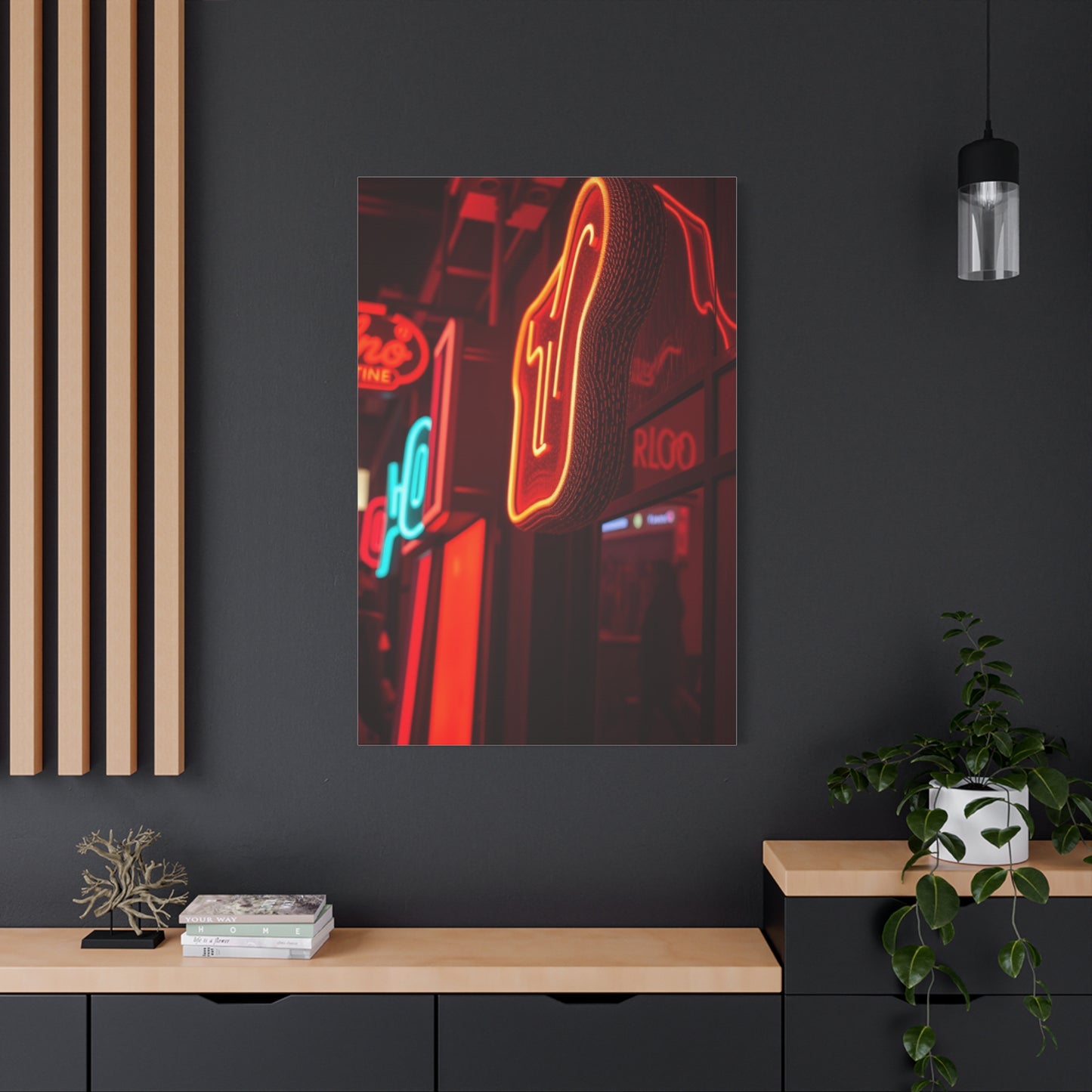 Mid-Century Elegance Panel Wall Art & Canvas Print