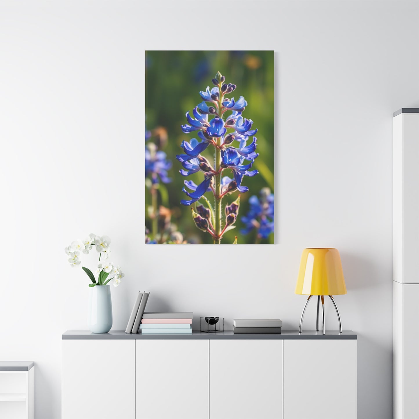 Collection Bluebonnet Flower Art Art Wall Art & Canvas Print