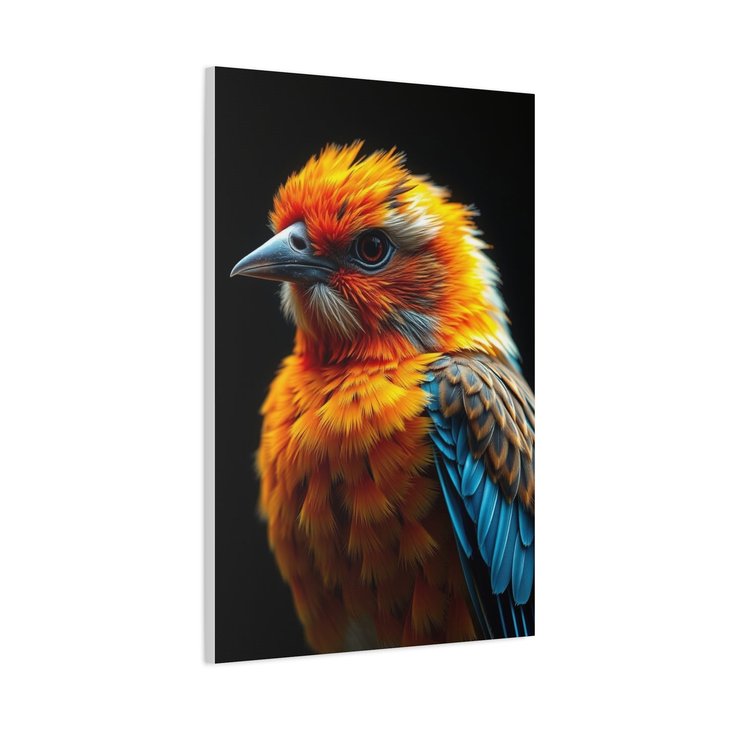 Feathered Harmony Tableau Wall Art & Canvas Print