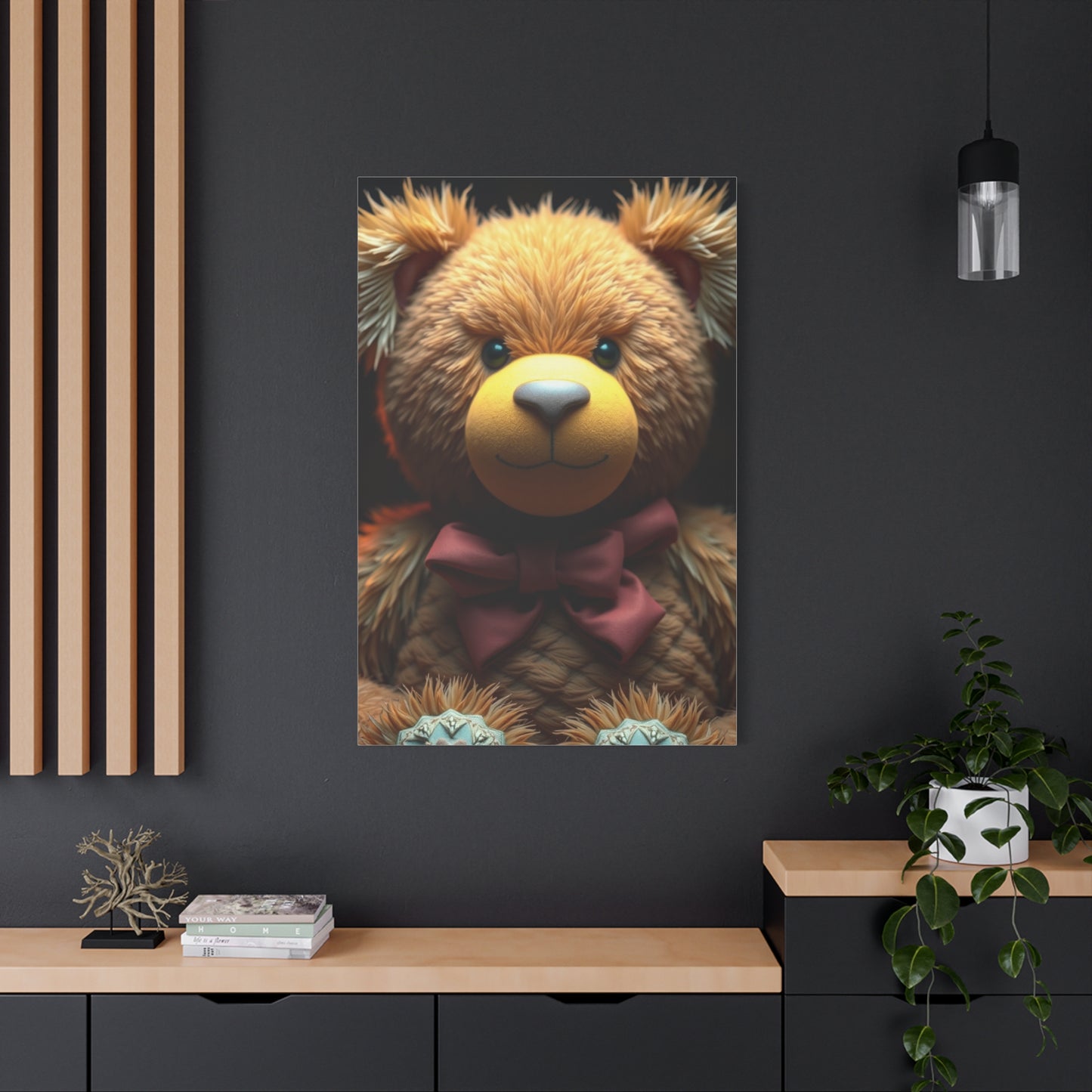 Vintage Ursine Charisma Wall Art & Canvas Print