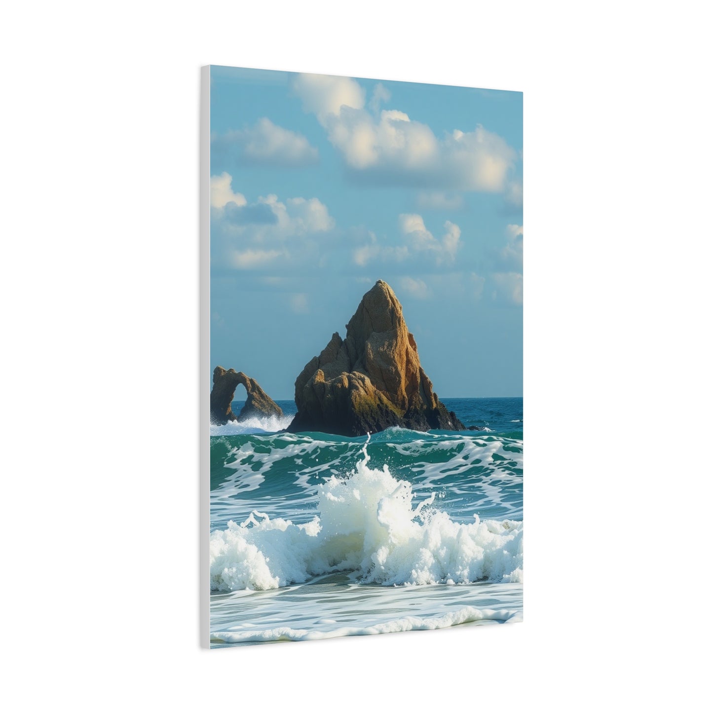 Beachfront Tranquility Art Wall Art & Canvas Print