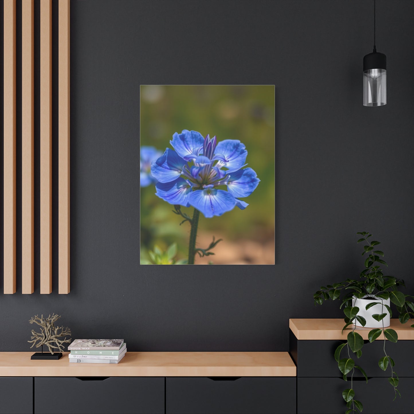 Supreme Bluebonnet Flower Art Collection Wall Art & Canvas Print