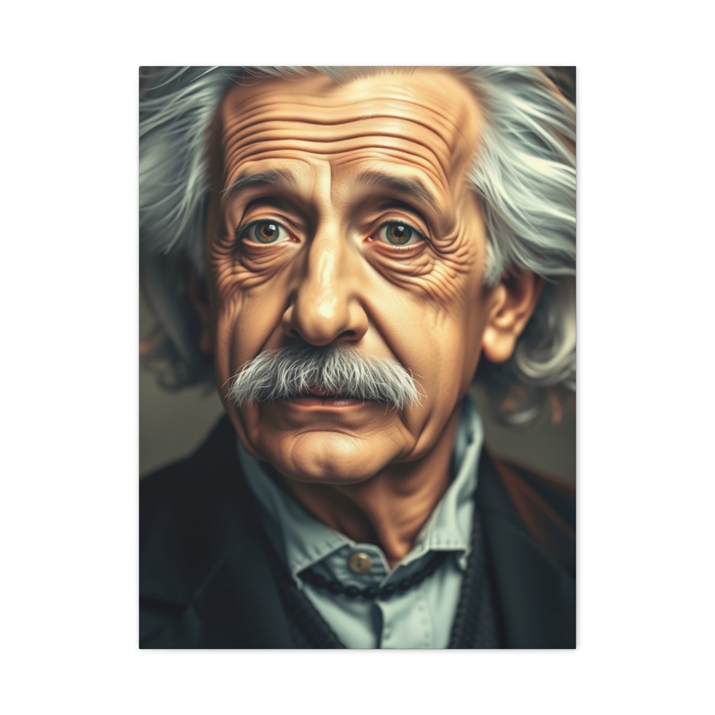 Vision Albert Einstein Art Art Wall Art & Canvas Print
