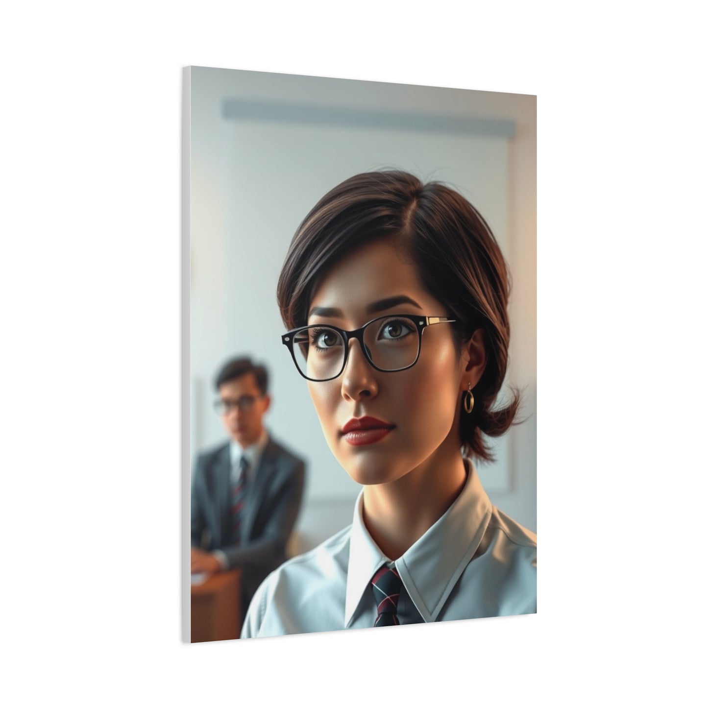 Vision The Office Character Art Art Wall Art & Canvas Print