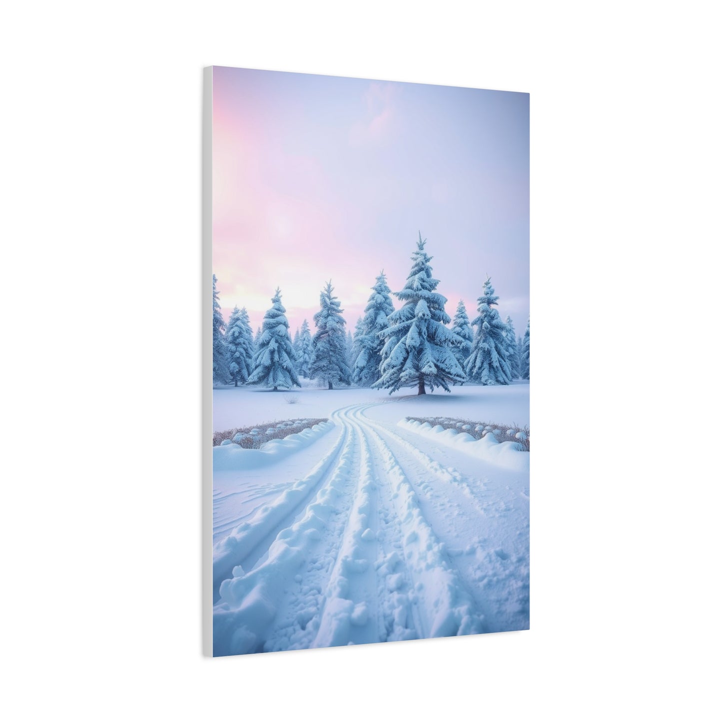 Majestic Winter Horizon Wall Art & Canvas Print