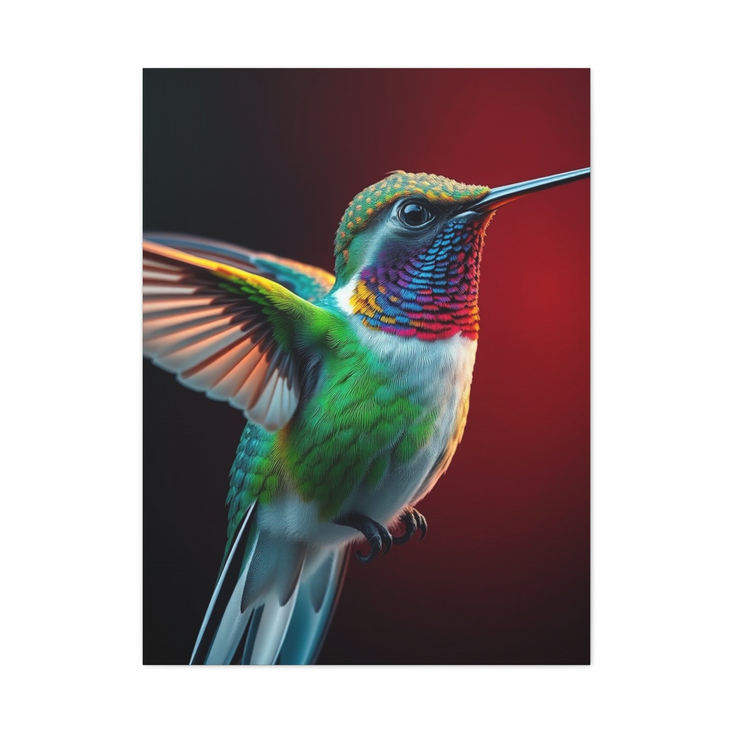 Supreme Humming Bird Art Collection Wall Art & Canvas Print