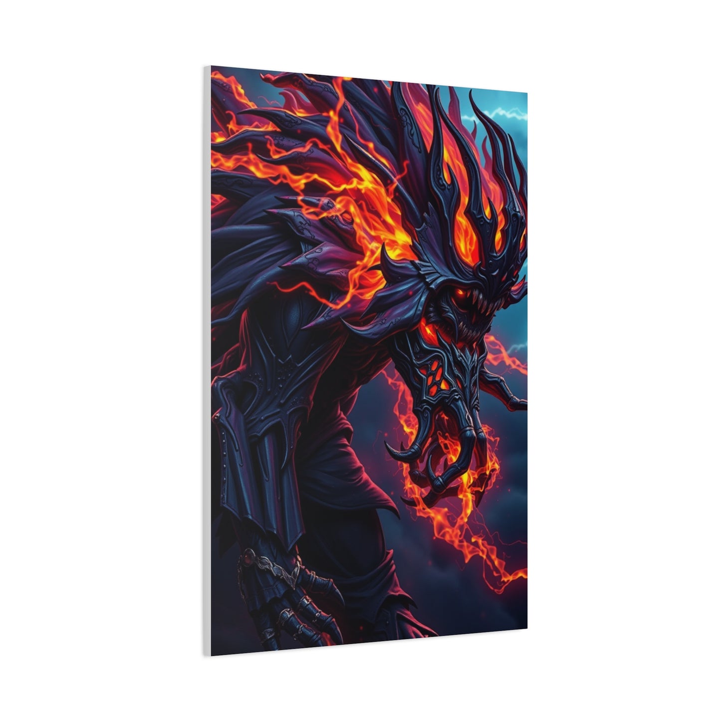 Ebon Thunder Reverie Wall Art & Canvas Print