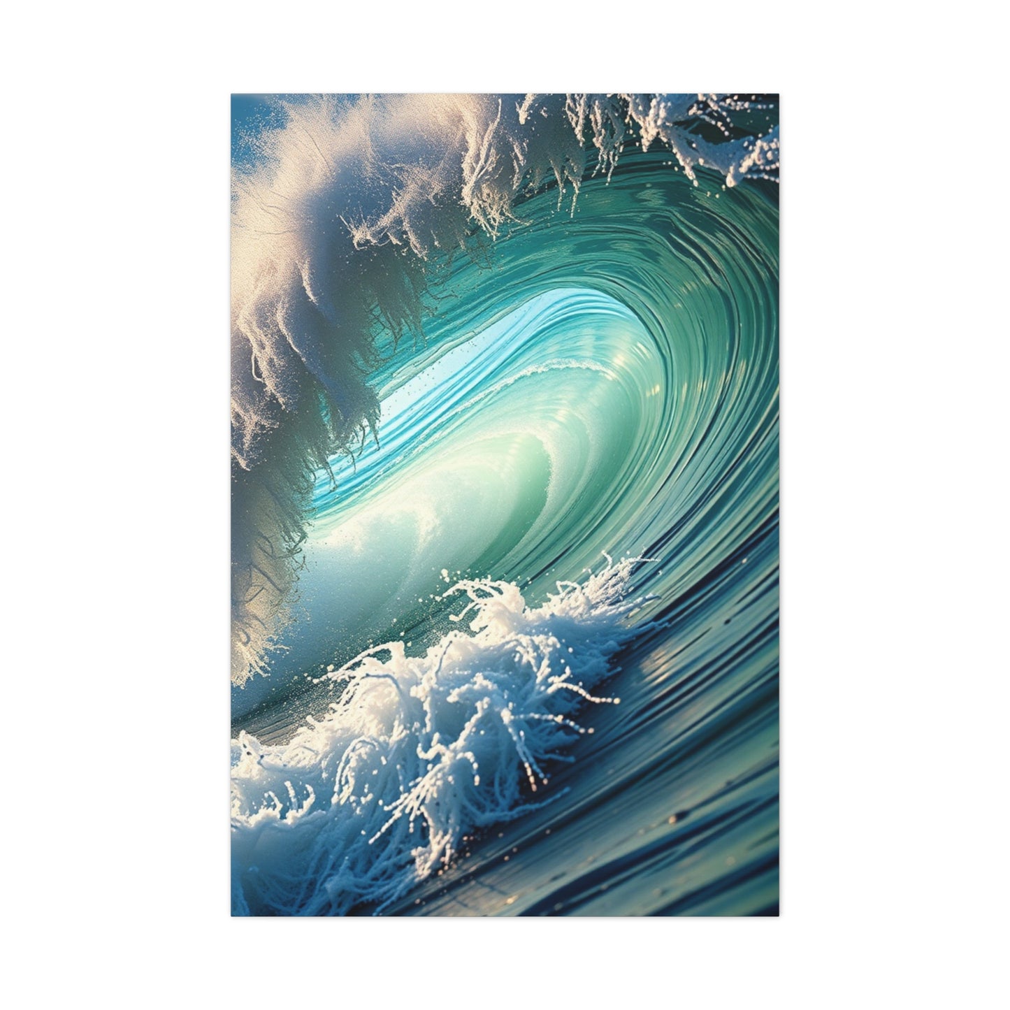 Tranquil Surf Reverie Wall Art & Canvas Print