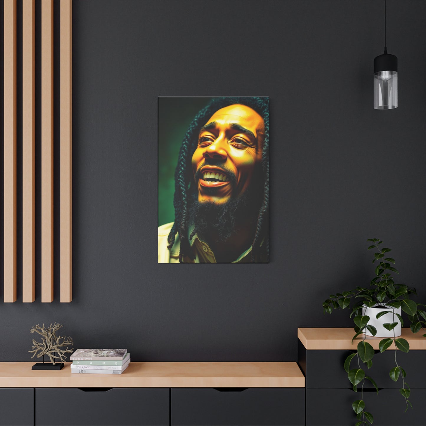 Rasta Reverence Canvas Wall Art & Canvas Print