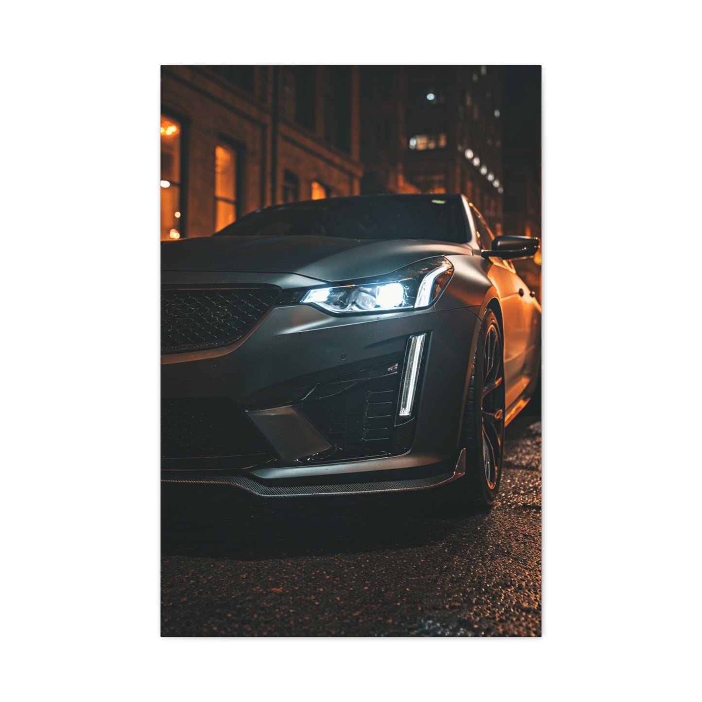 Cadillac CT5-V Blackwing Urban Aggressiveness Wall Art & Canvas Prints