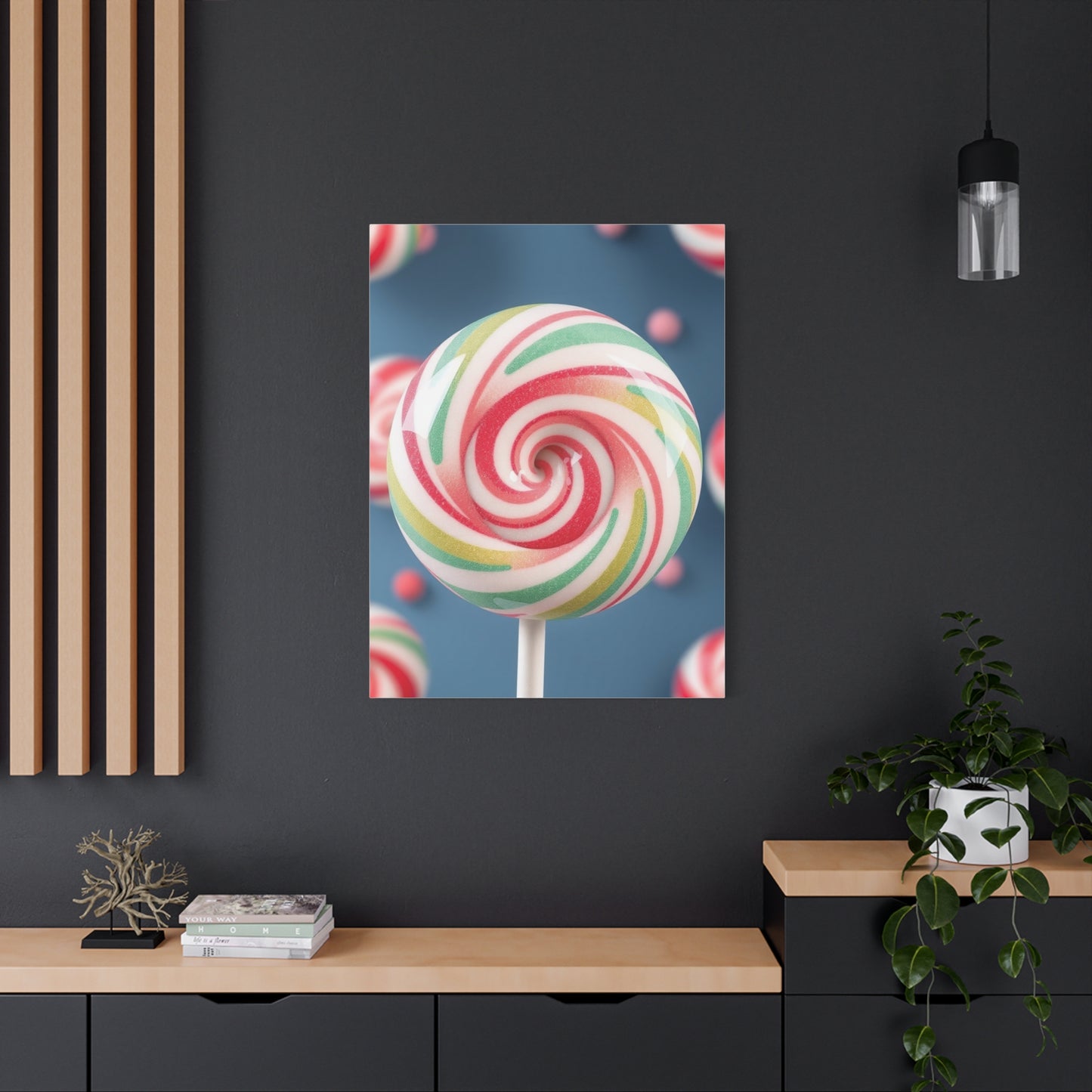 Radiant Candy Illusion Wall Art & Canvas Print