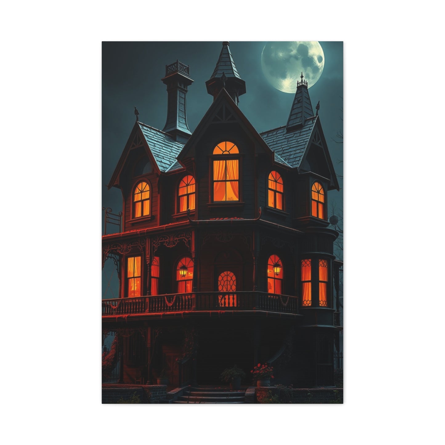 Haunted House Art Supreme Gallery Wall Art & Canvas Print