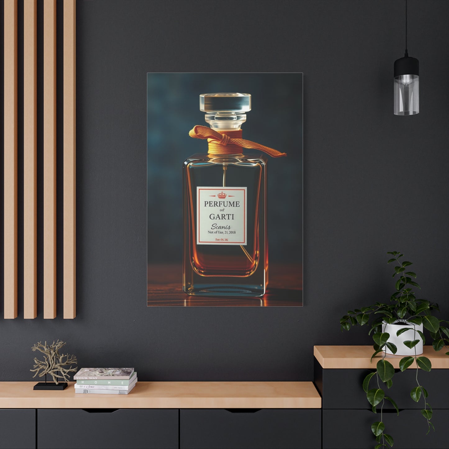 Perfume Bottle Art Luxury Canvas Wall Art & Canvas Print