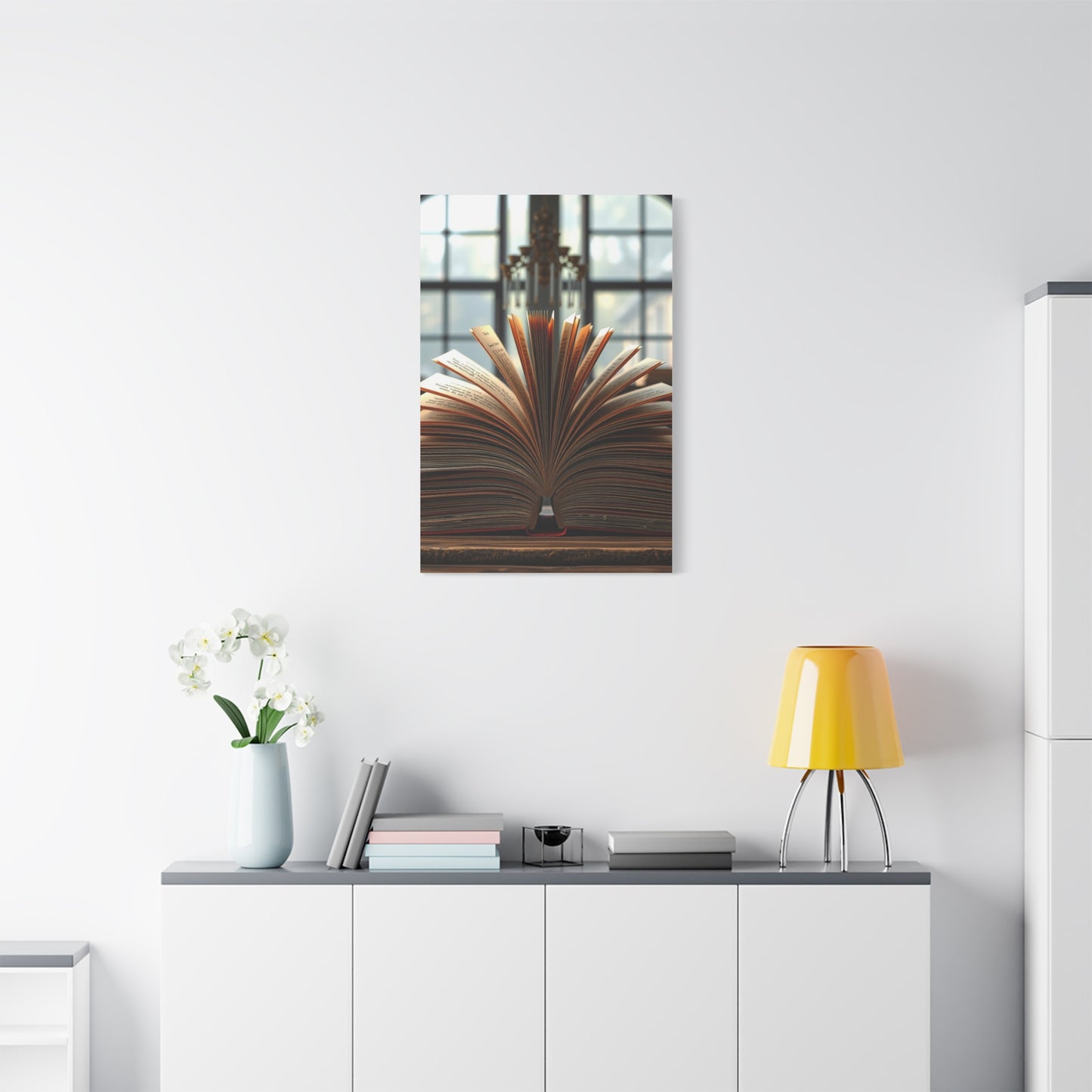 Book Art Refined Canvas Wall Art & Canvas Print