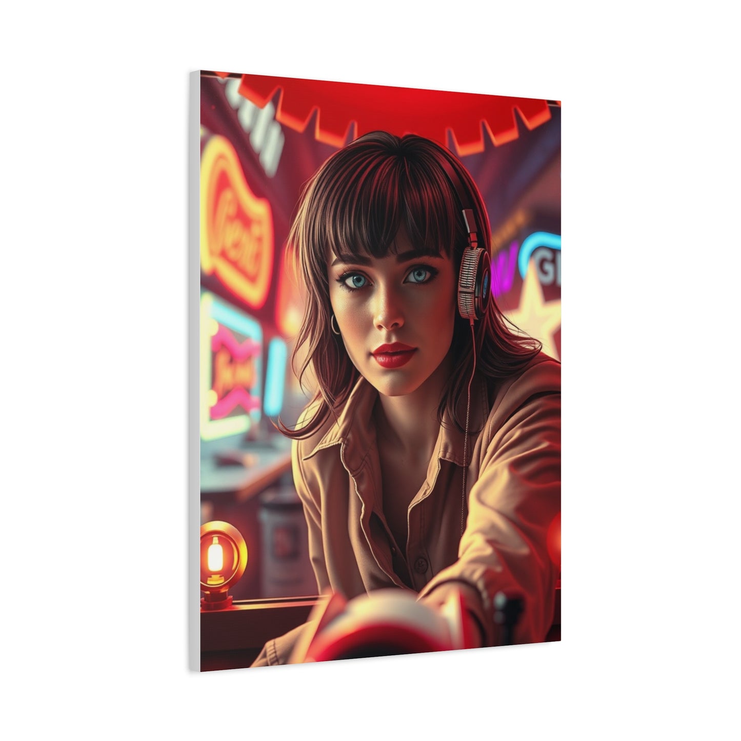 Vision 70’s Nostalgia Art Art Wall Art & Canvas Print