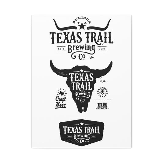 Texas Trail Brewing Co. Poster Wall Art & Canvas Prints