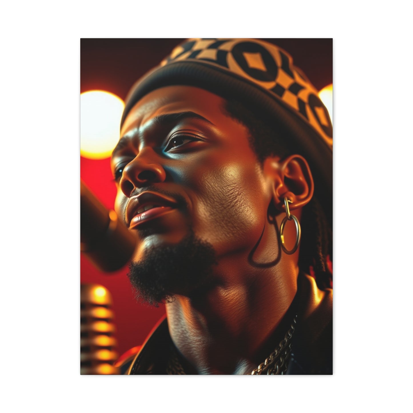 Elite R&B, Soul Music Art Vision Wall Art & Canvas Print