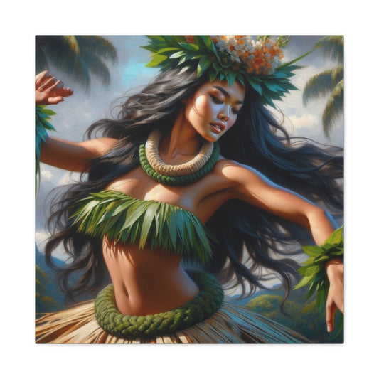 Laka Hawaiian Goddess Wall Art & Canvas Prints
