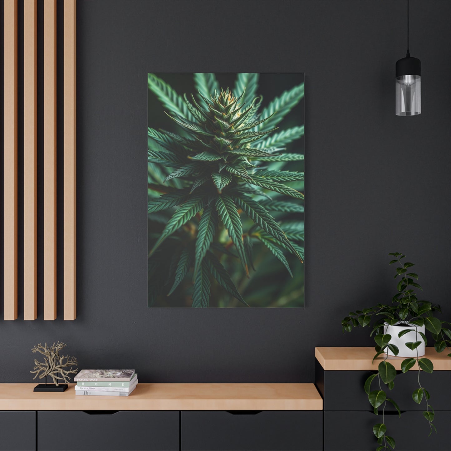 Ethereal Greenscape Art Wall Art & Canvas Print