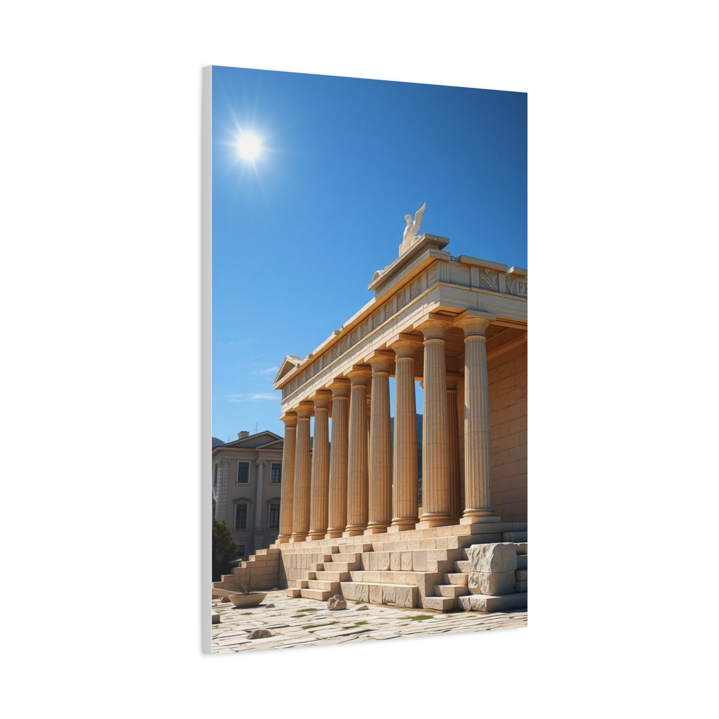 Hellenic Elegance Canvas Wall Art & Canvas Print