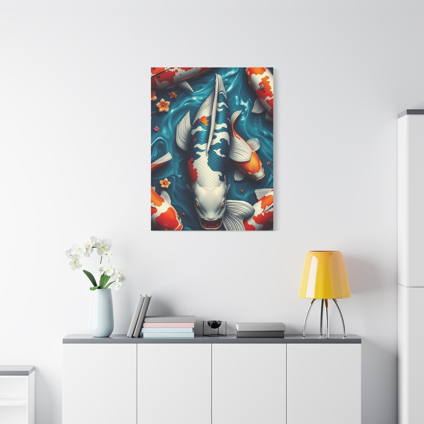 Koi Fish Art Refined Canvas Wall Art & Canvas Print