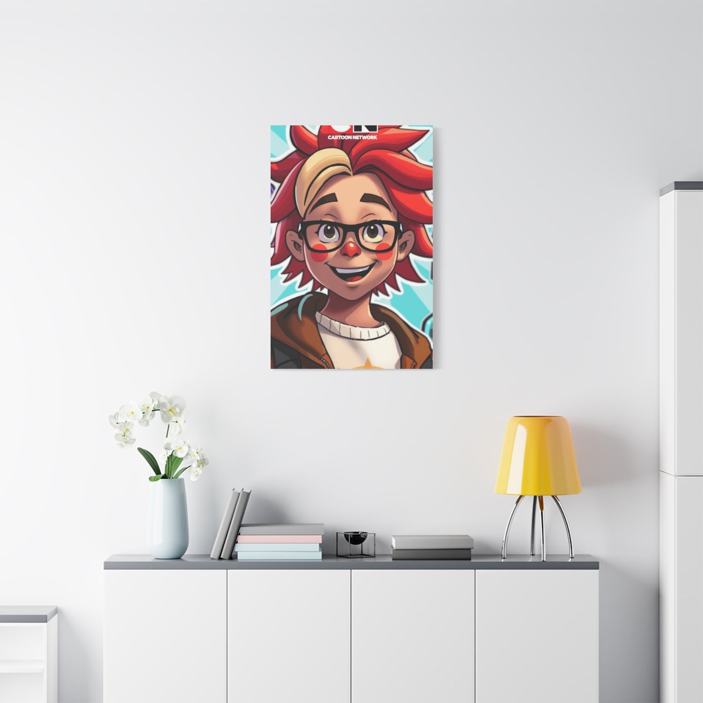 Elite Toon Illustration Canvas Wall Art & Canvas Print