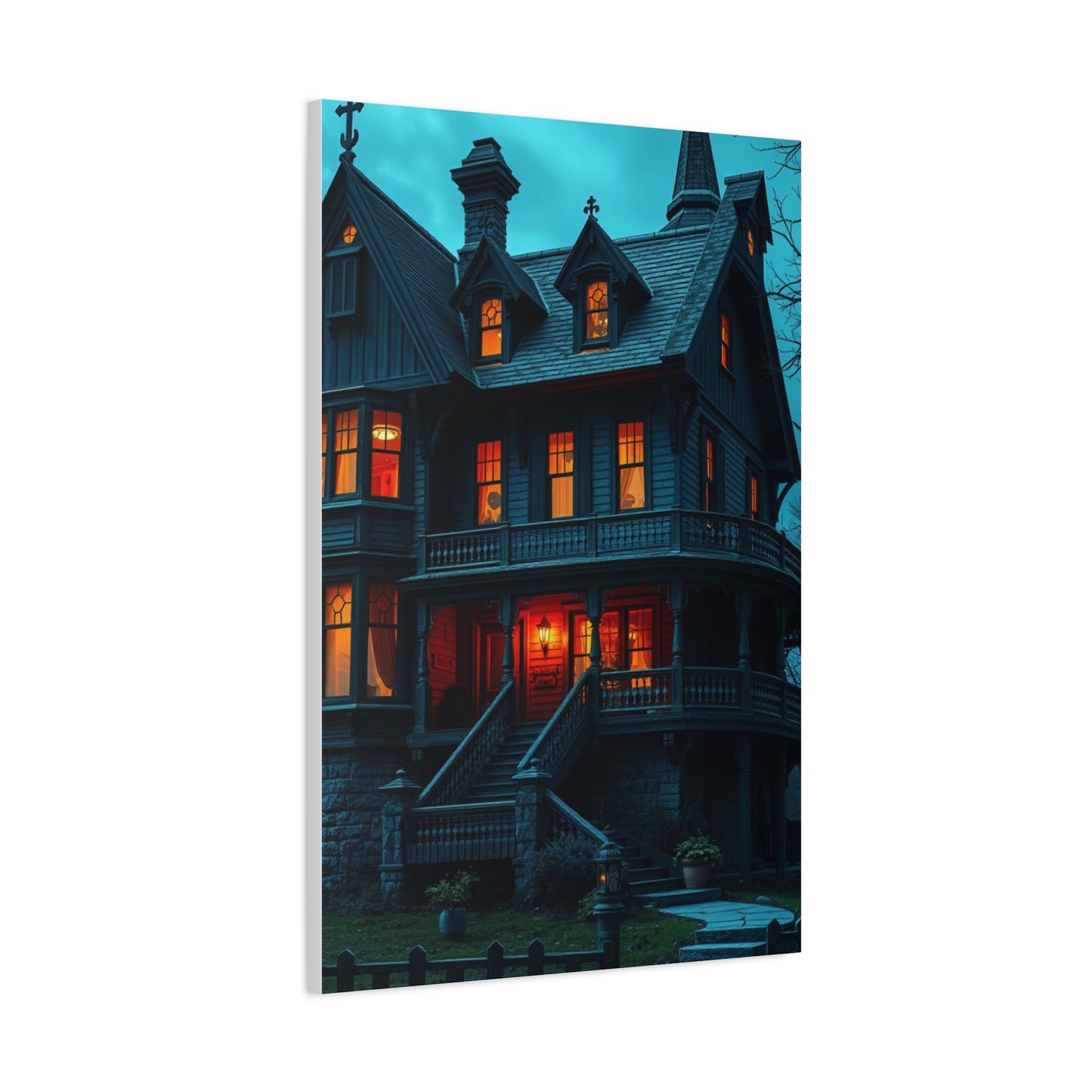 Haunted House Art Supreme Gallery Wall Art & Canvas Print