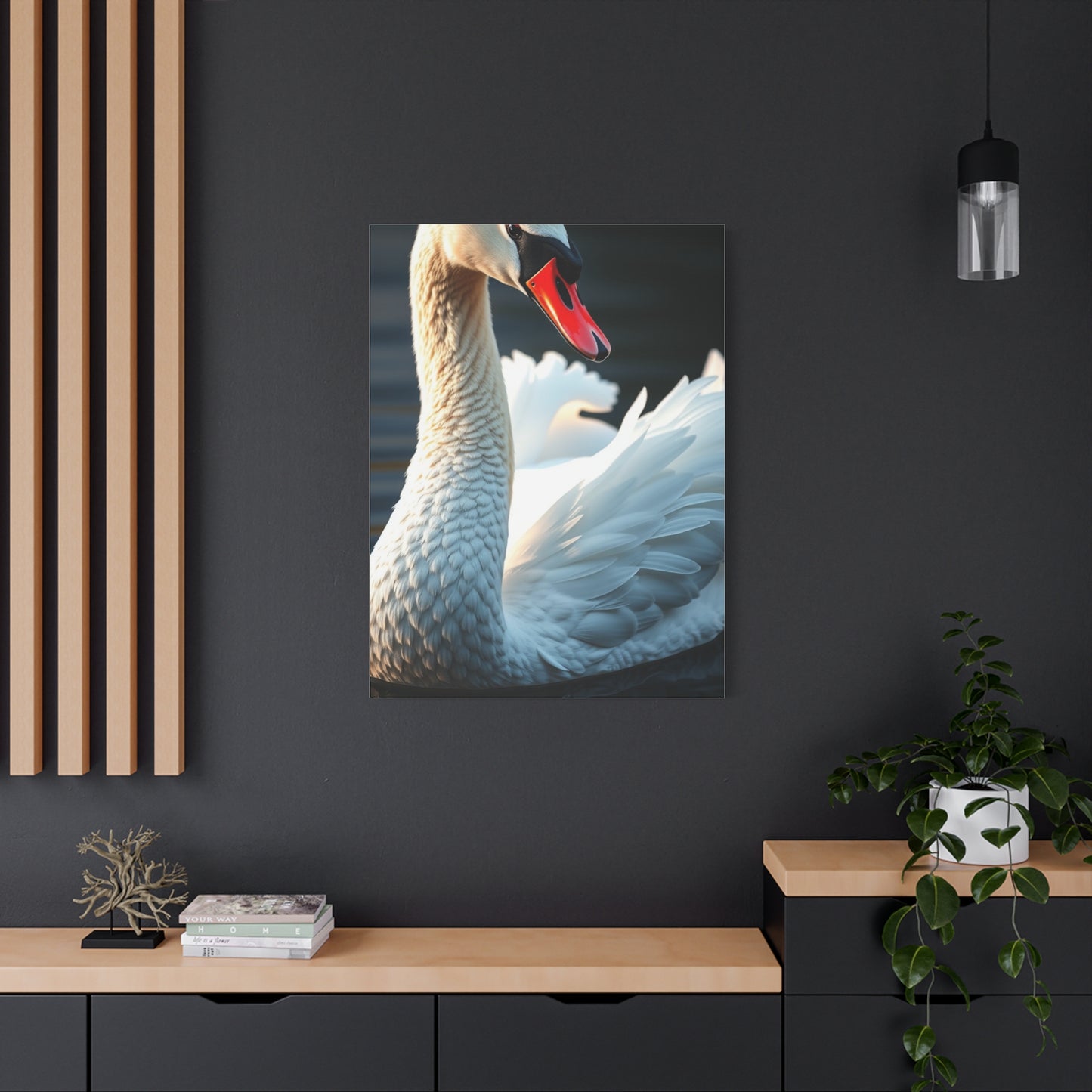 Swan Art Supreme Gallery Wall Art & Canvas Print