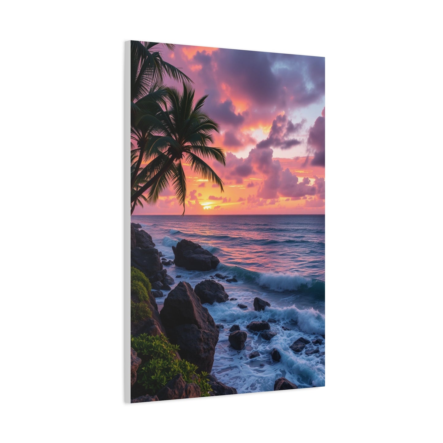 Azure Coastline Opus Wall Art & Canvas Print