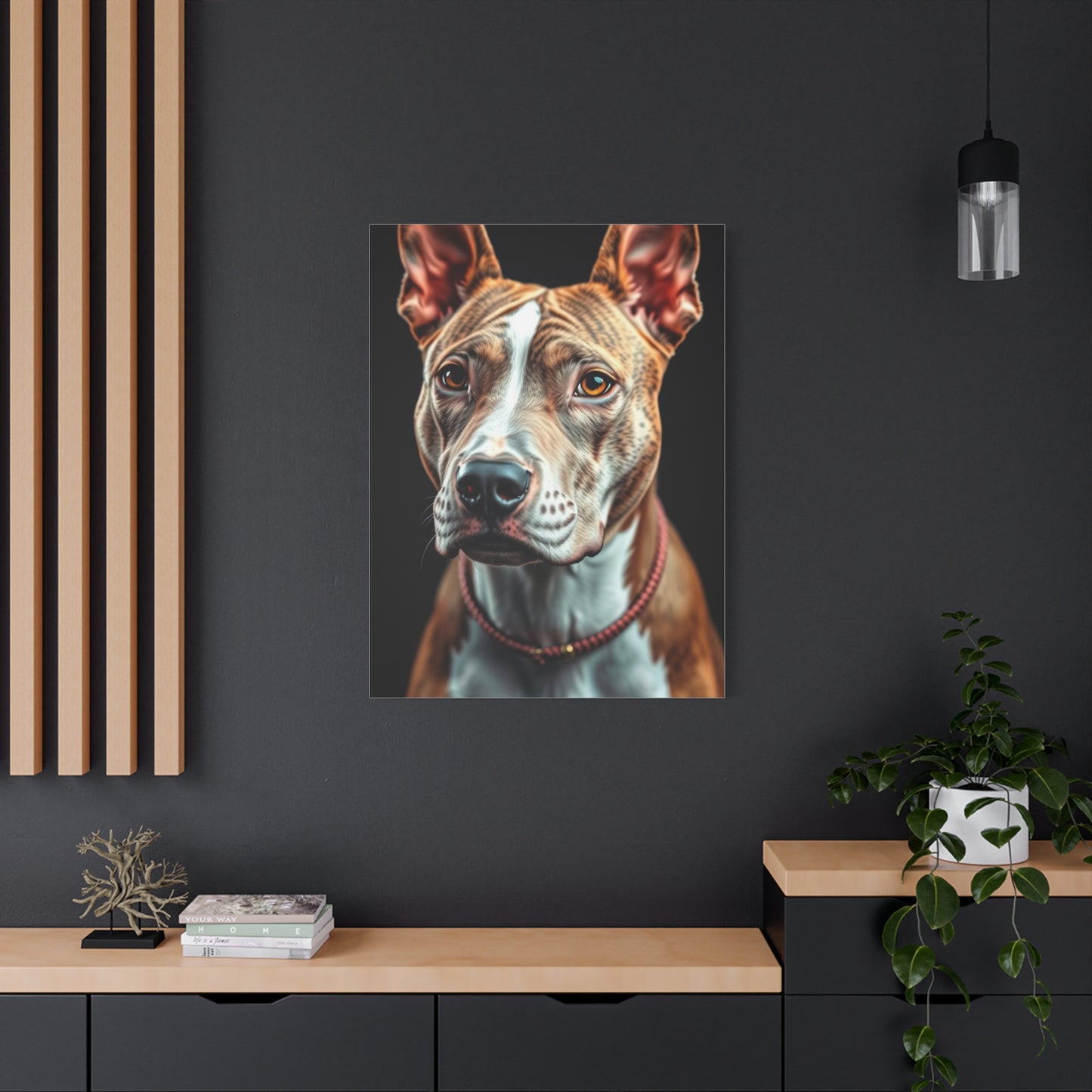Elite Pit Bull Art Vision Wall Art & Canvas Print