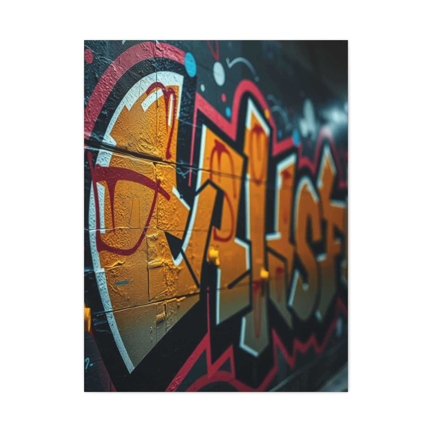 Refined Graffiti Reverie Wall Art & Canvas Print