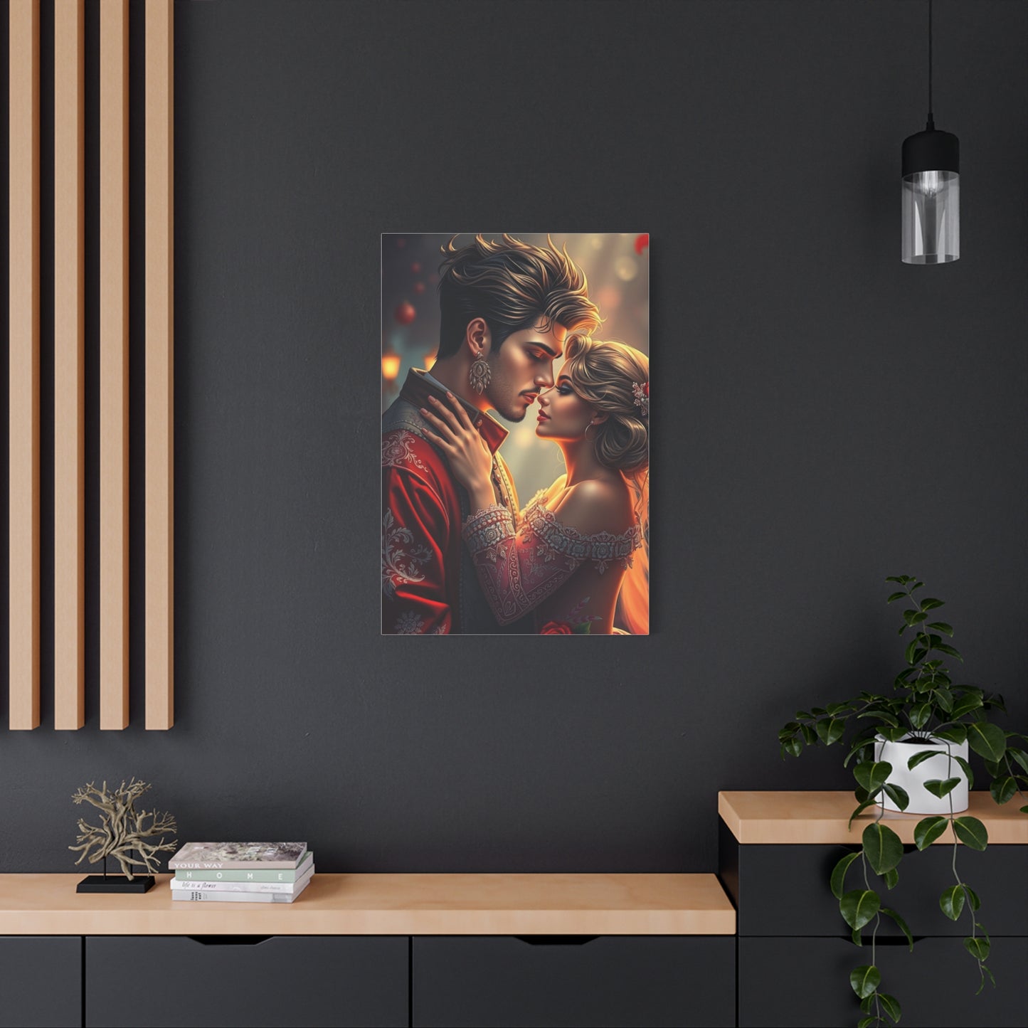Celestial Romance Canvas Wall Art & Canvas Print