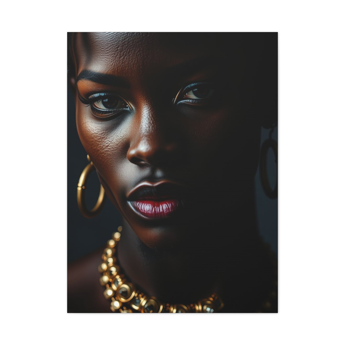 Black Love Art Luxury Canvas Wall Art & Canvas Print